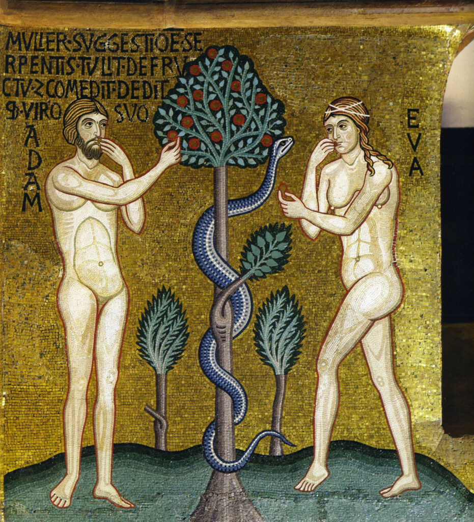 Peccato originale Cappella Palatina