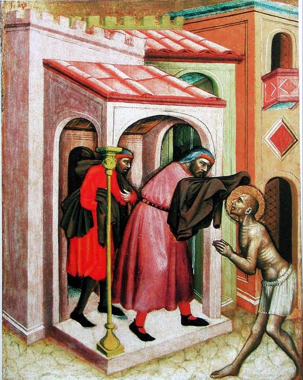 Olivuccio di Ciccarello, Vestire gli ignudi